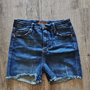 Judy Blue Dark Blue Jean Shorts
